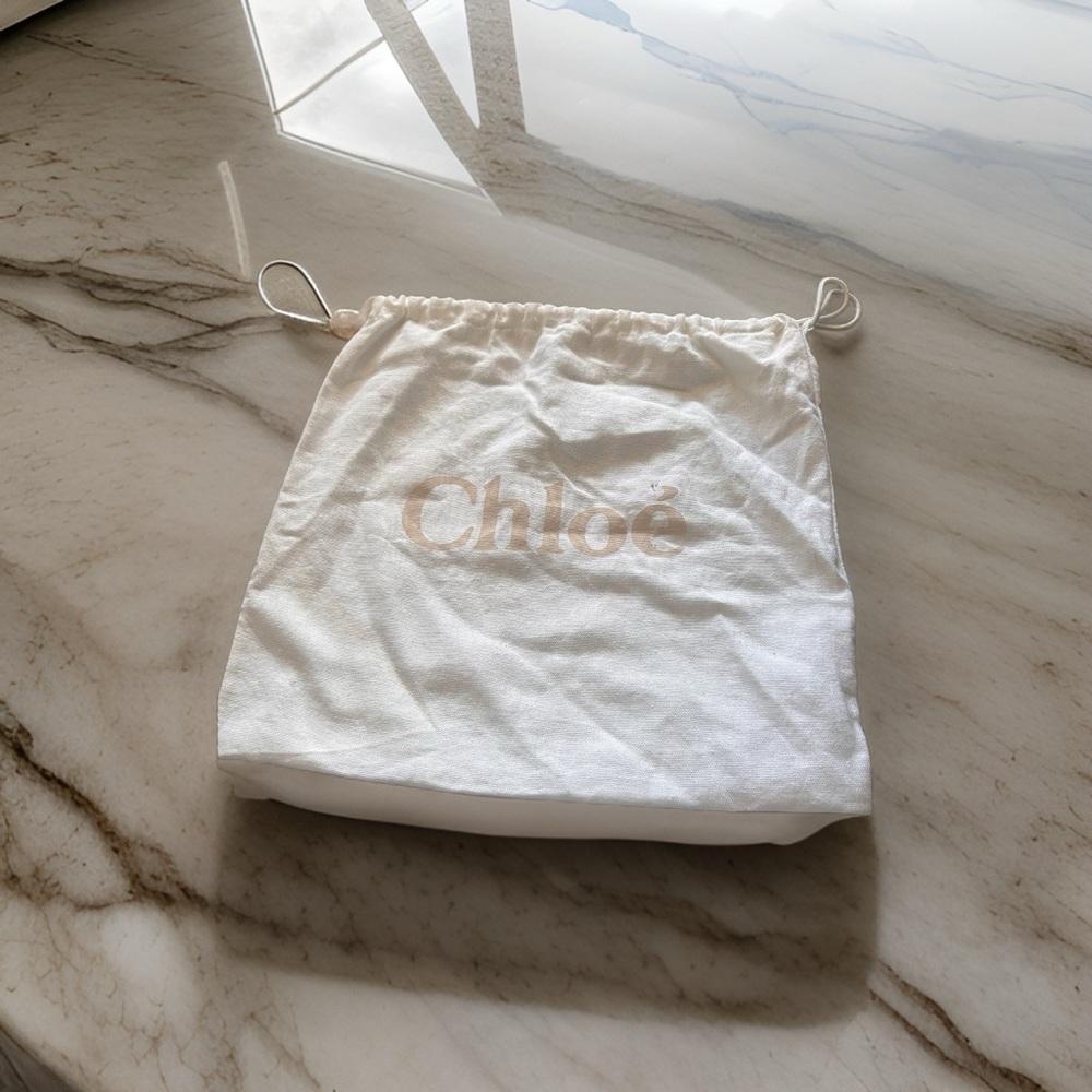 Chloe drawstring handbag dustcover